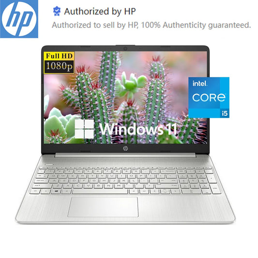 HP 15.6" FHD IPS Flagship Laptop Computer Intel Core