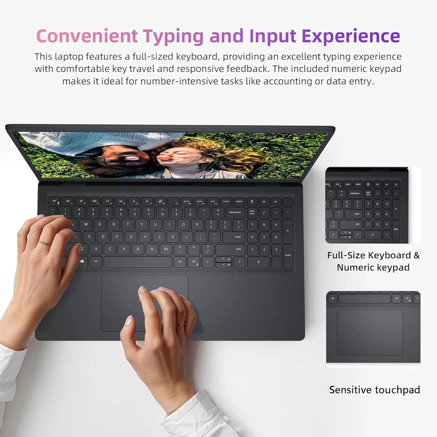 Dell Inspiron 15.6" Business Laptop, Intel Core, Windows 11