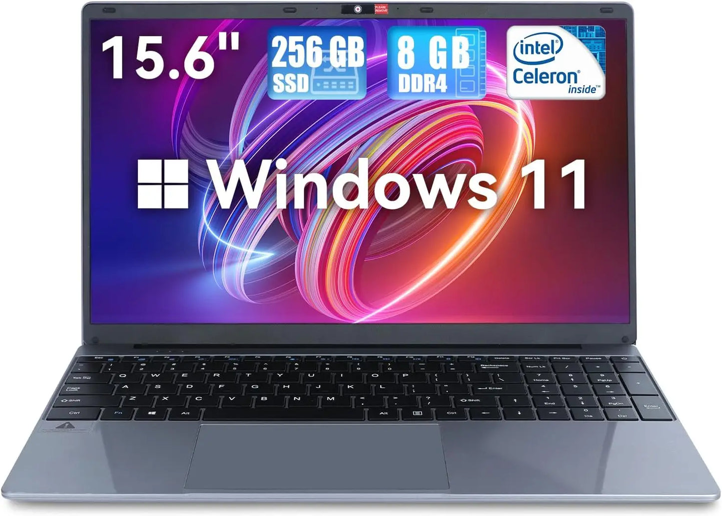 Notebook 15.6 Inch Laptop Windows 11,Quad-Core Processors
