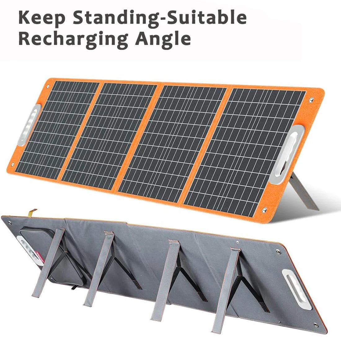 Foldable Solar Panel 100W 18V Outdoor,Solar