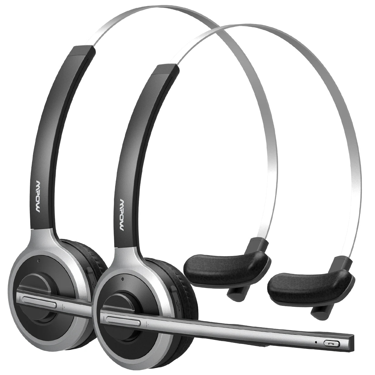 Wireless Truck Driver Headphones Hands-free Call Headset with Mic