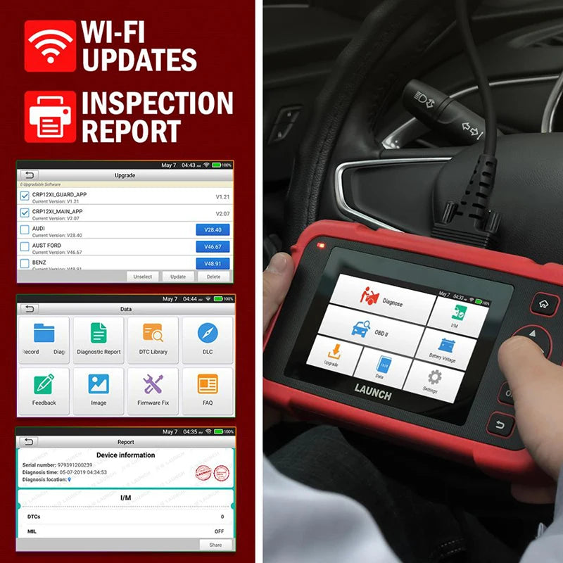 NEW LAUNCH OBD2 Auto scanner Tool Diagnosis