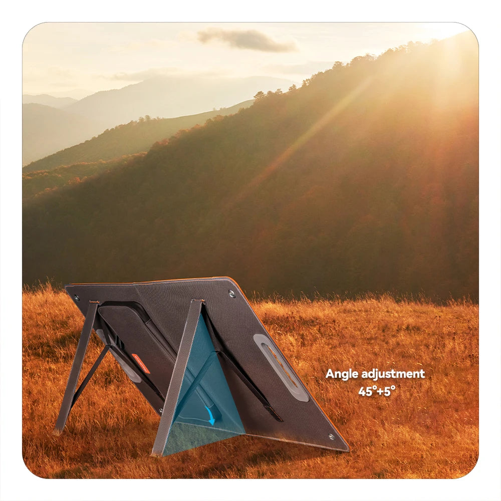 Solar Panel 60W Solar Charger Foldable USB 18V DC Solar Cell