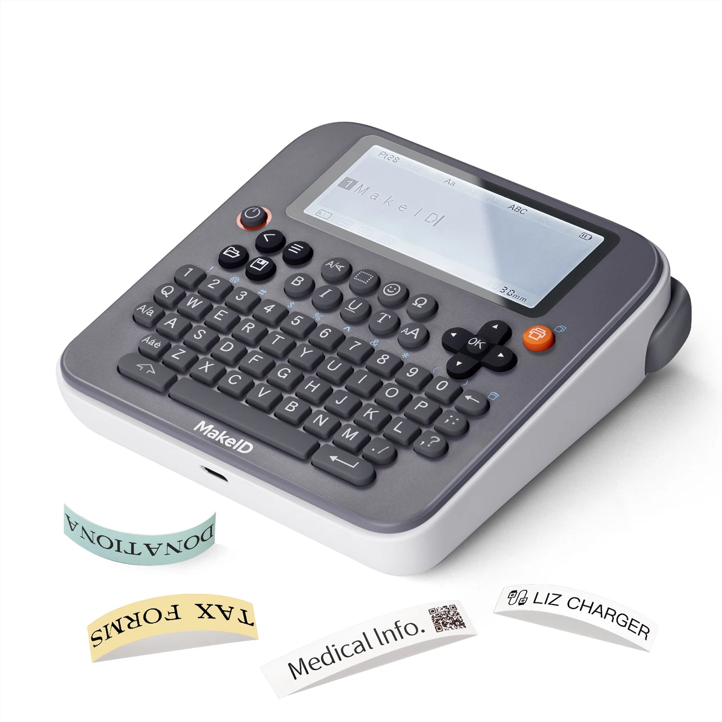Portable Label Maker - Bluetooth Compatible Thermal Printer
