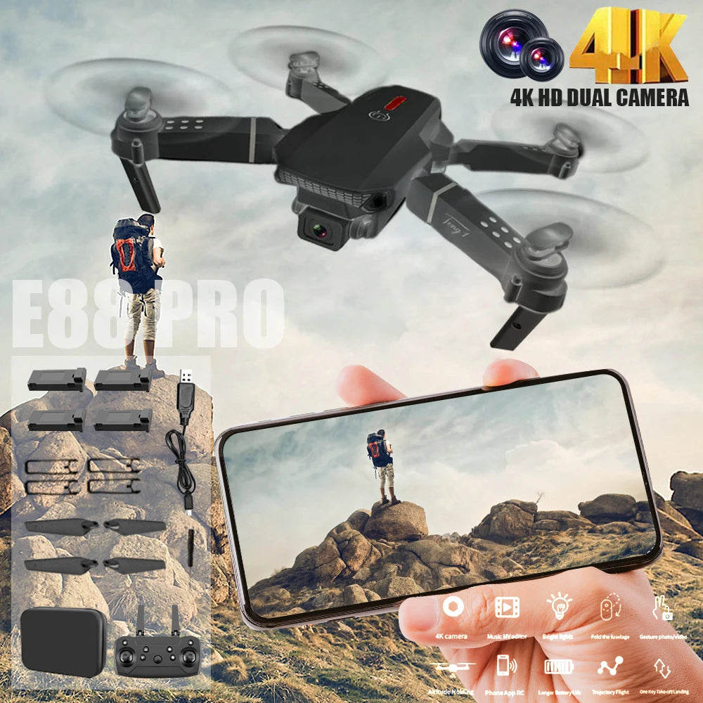 2025 New Drone With Screen 4K Camera