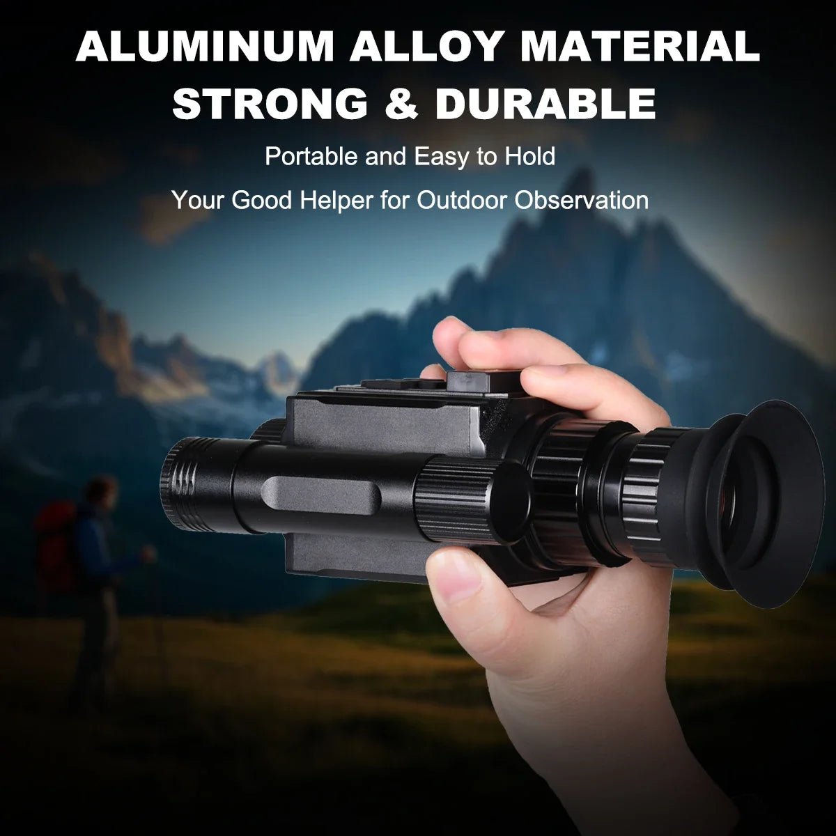 HD 1080P Night Vision Goggles with Head-Mounted and Helmet-Mounted