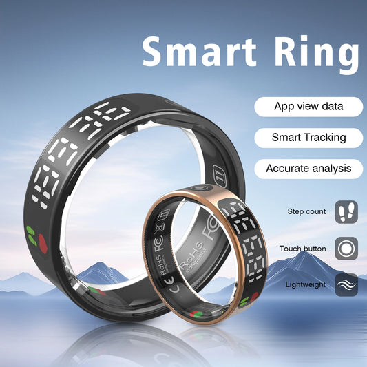 Smart ring, unisex ,multiple sports modes with charging box