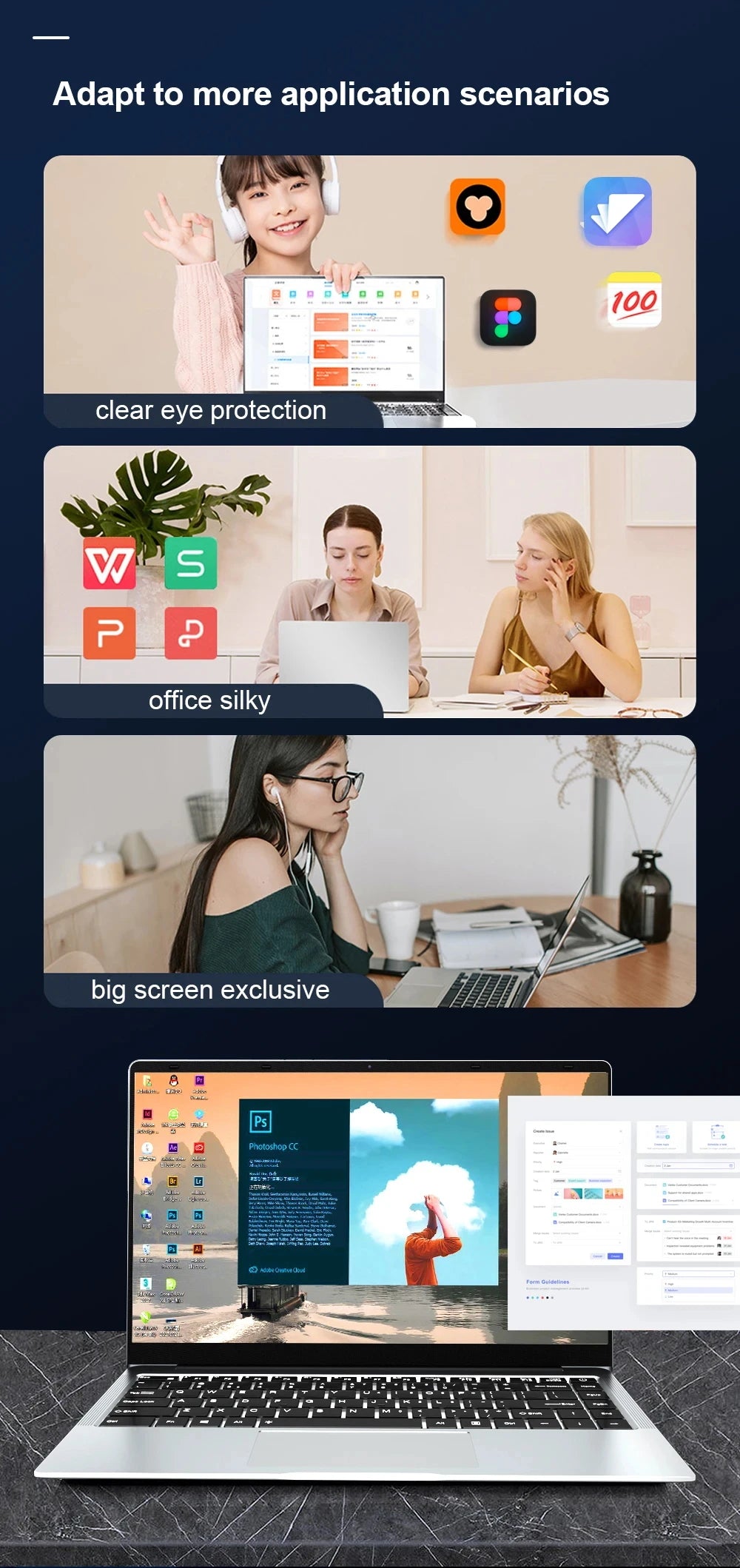 14.1inch Laptop Computer Windows 11