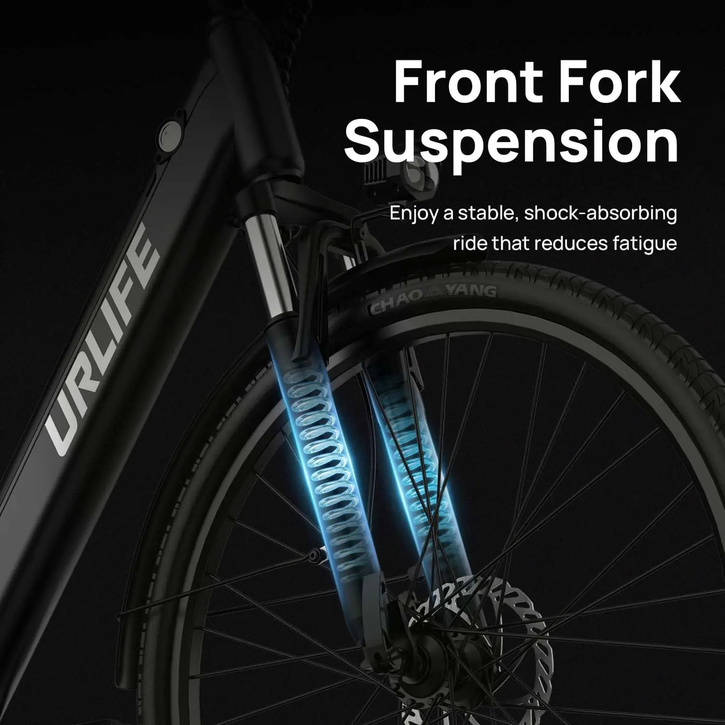 750W E-Bike Commuter 26x2" Tires, for Adults