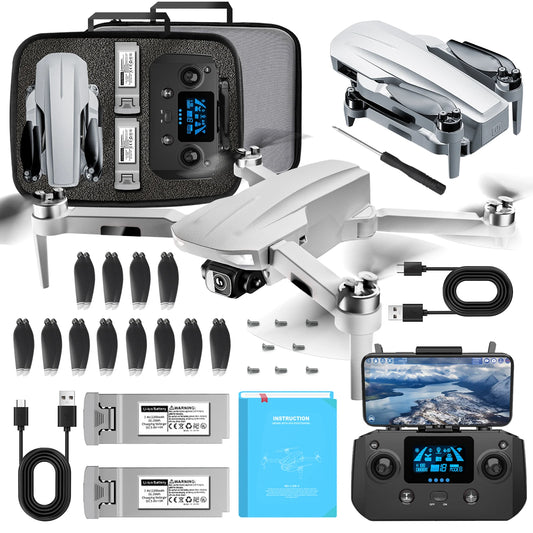 Drone with Camera 4K for Adults, Easy GPS Quadcopter for Beginner, Auto Return Home