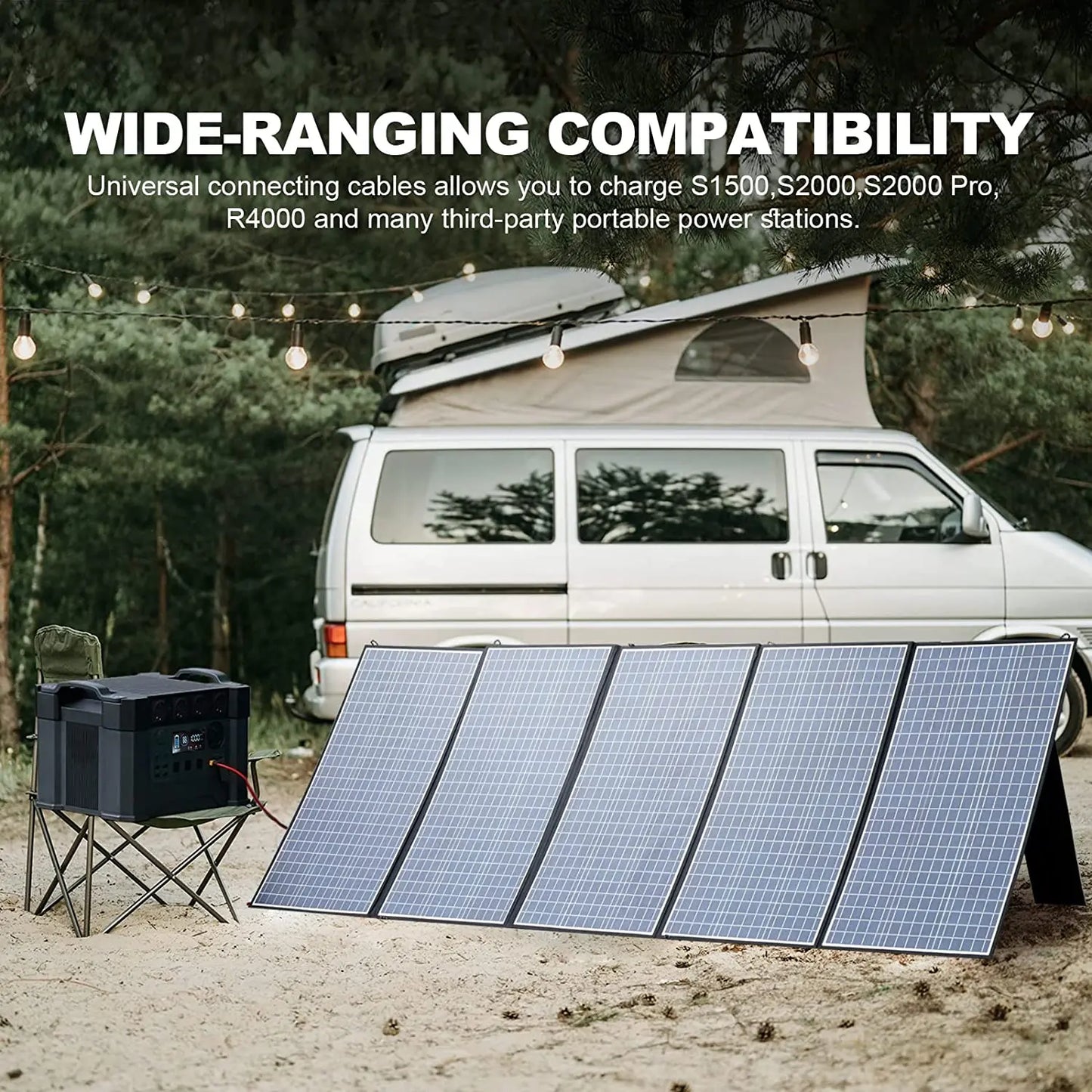 ALLPOWERS Foldable Solar Panel 400W / 200W / 140W / 100W / 60W