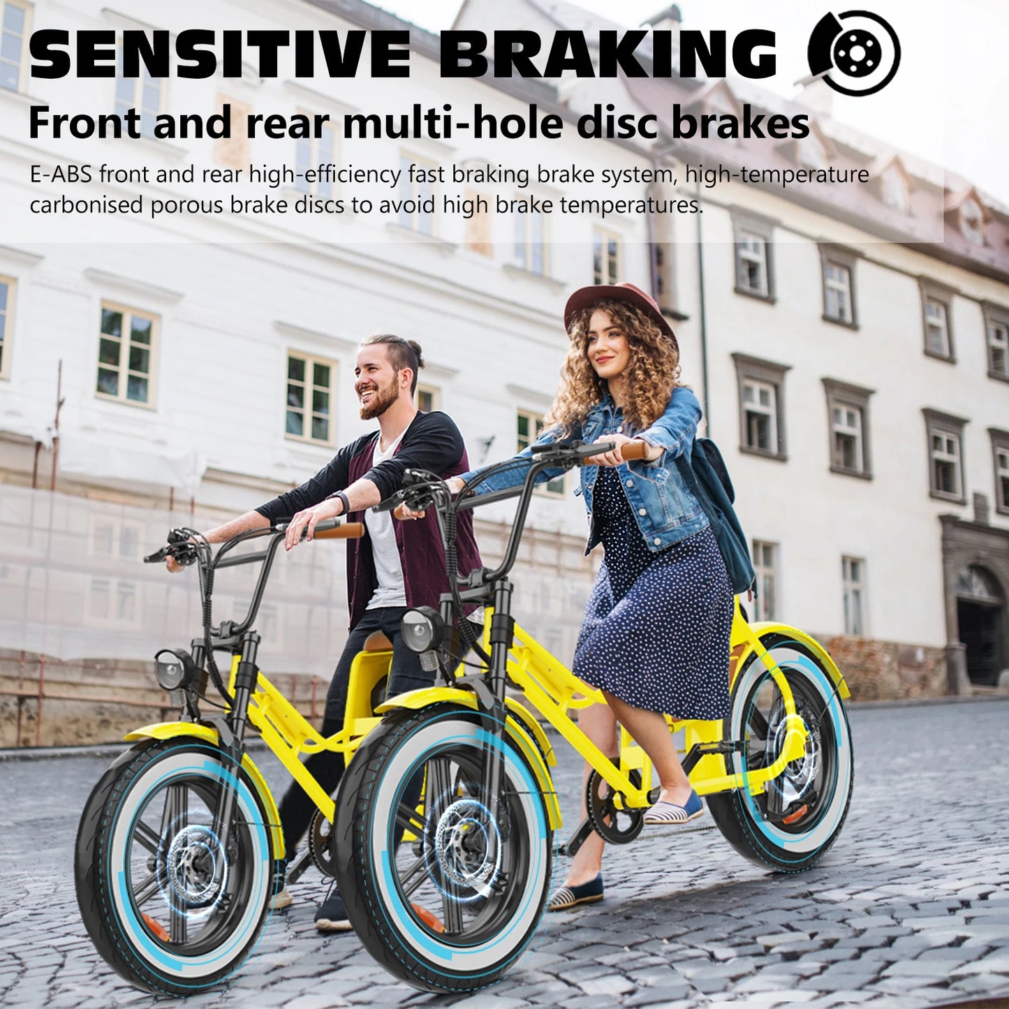 E-bike 700W Motor 48V17AH Lithium Battery Off-road Fat Tire .