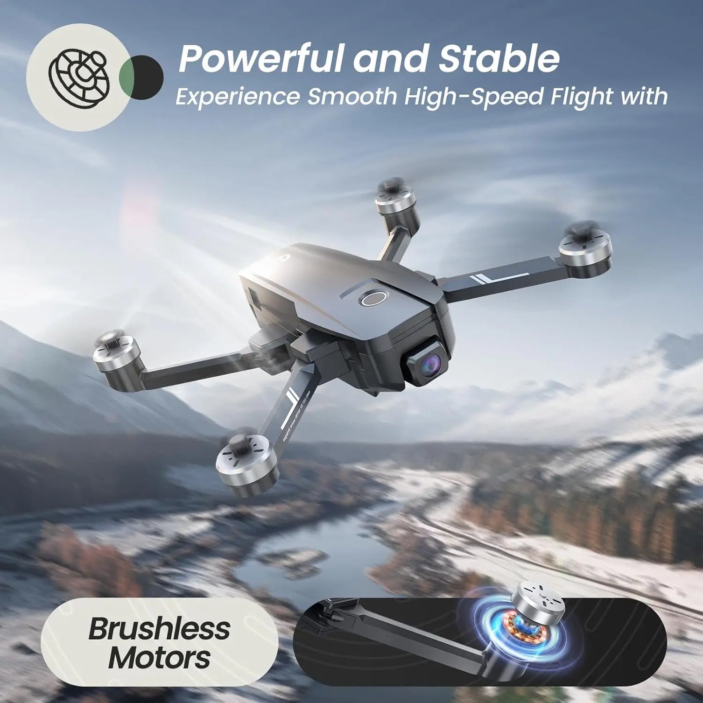 Holy Stone HS720E 4K Drone: 46min Flight