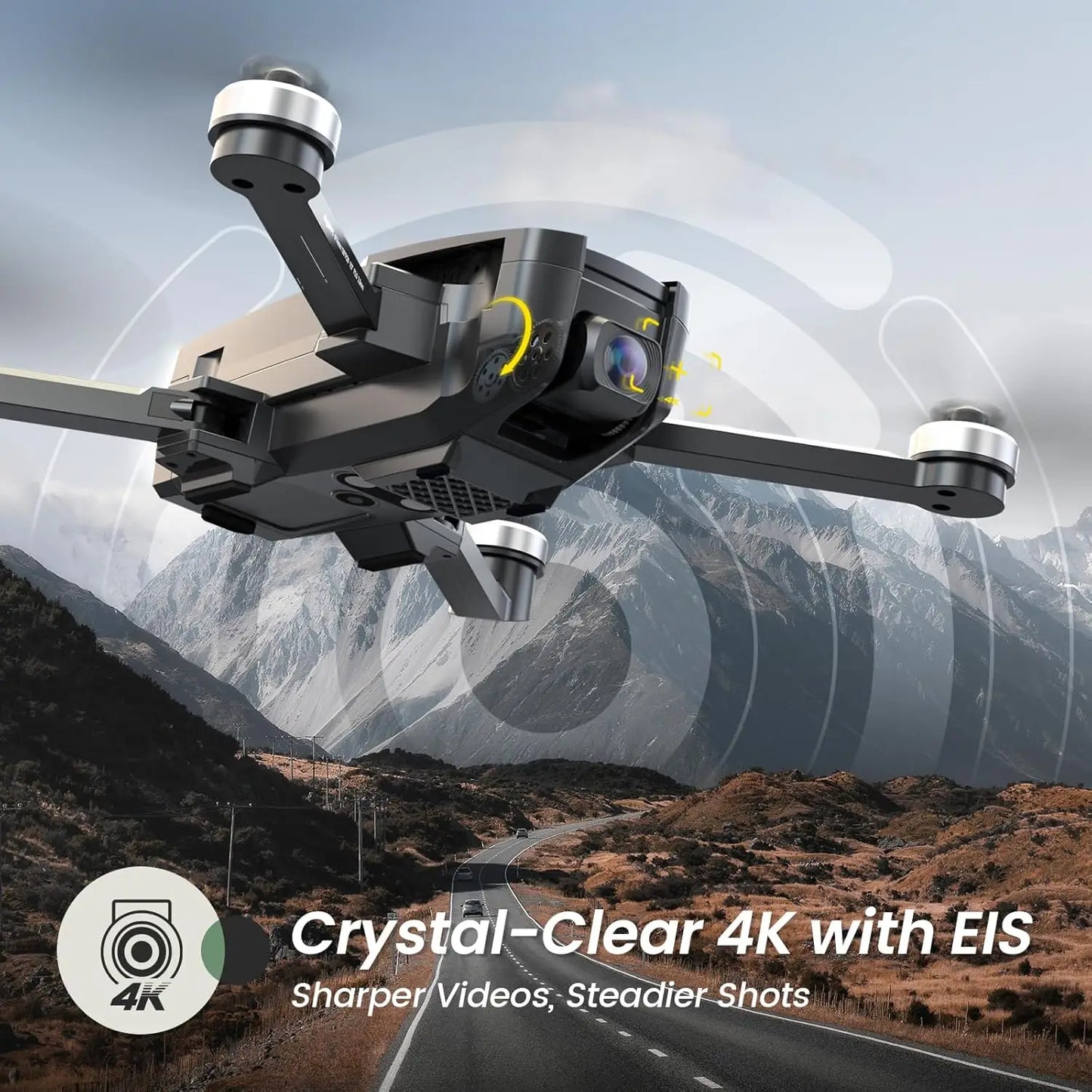Holy Stone HS720E 4K Drone: 46min Flight