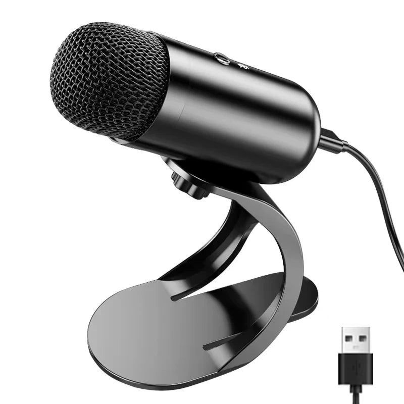 Professional Wired  gooseneck Gaming USB Microphone