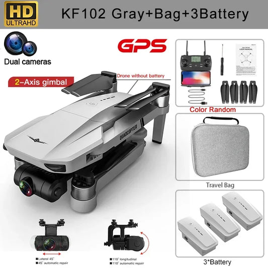 4K GPS Foldable Drone Aerial Photography