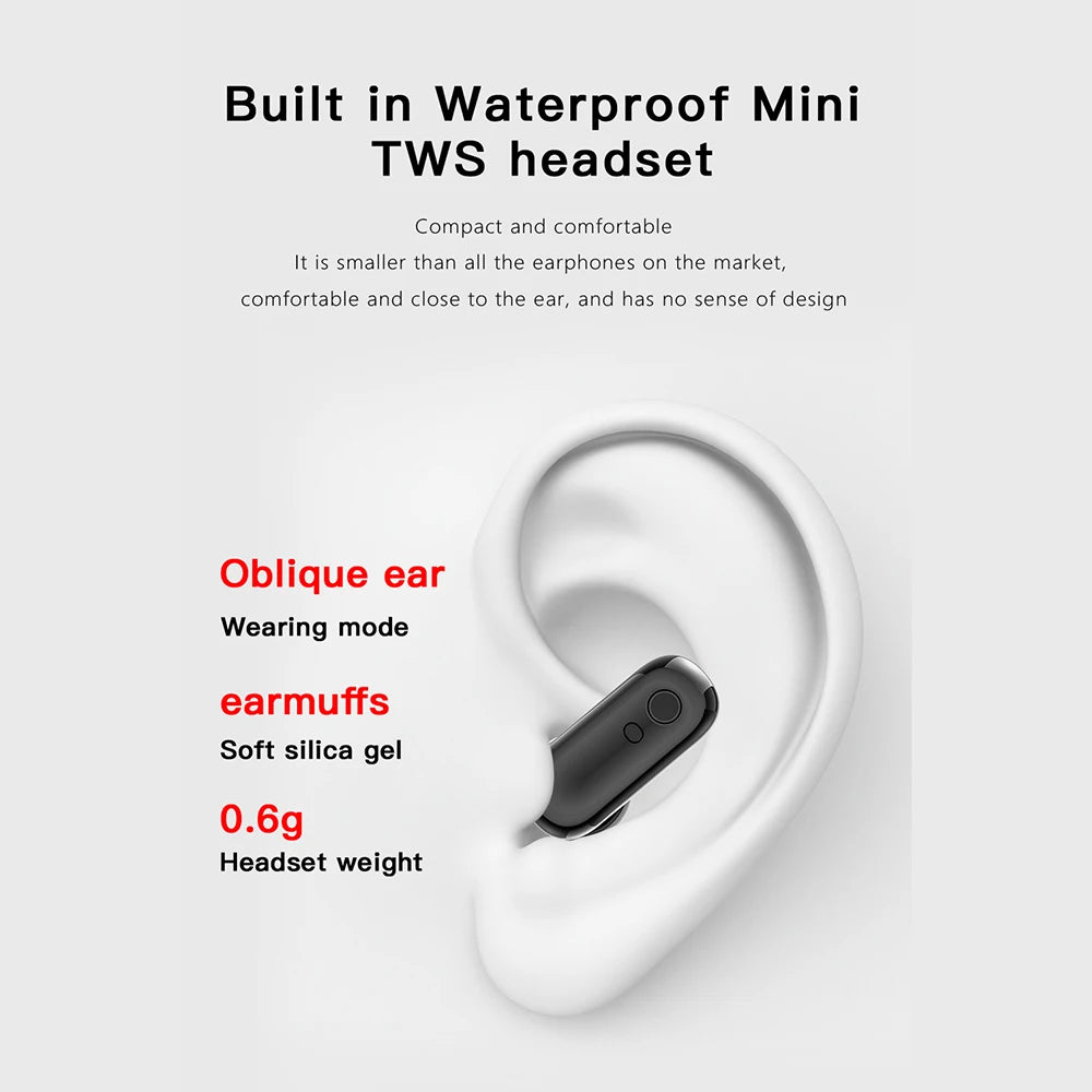 GEJIAN X10 Headset Smart Watch