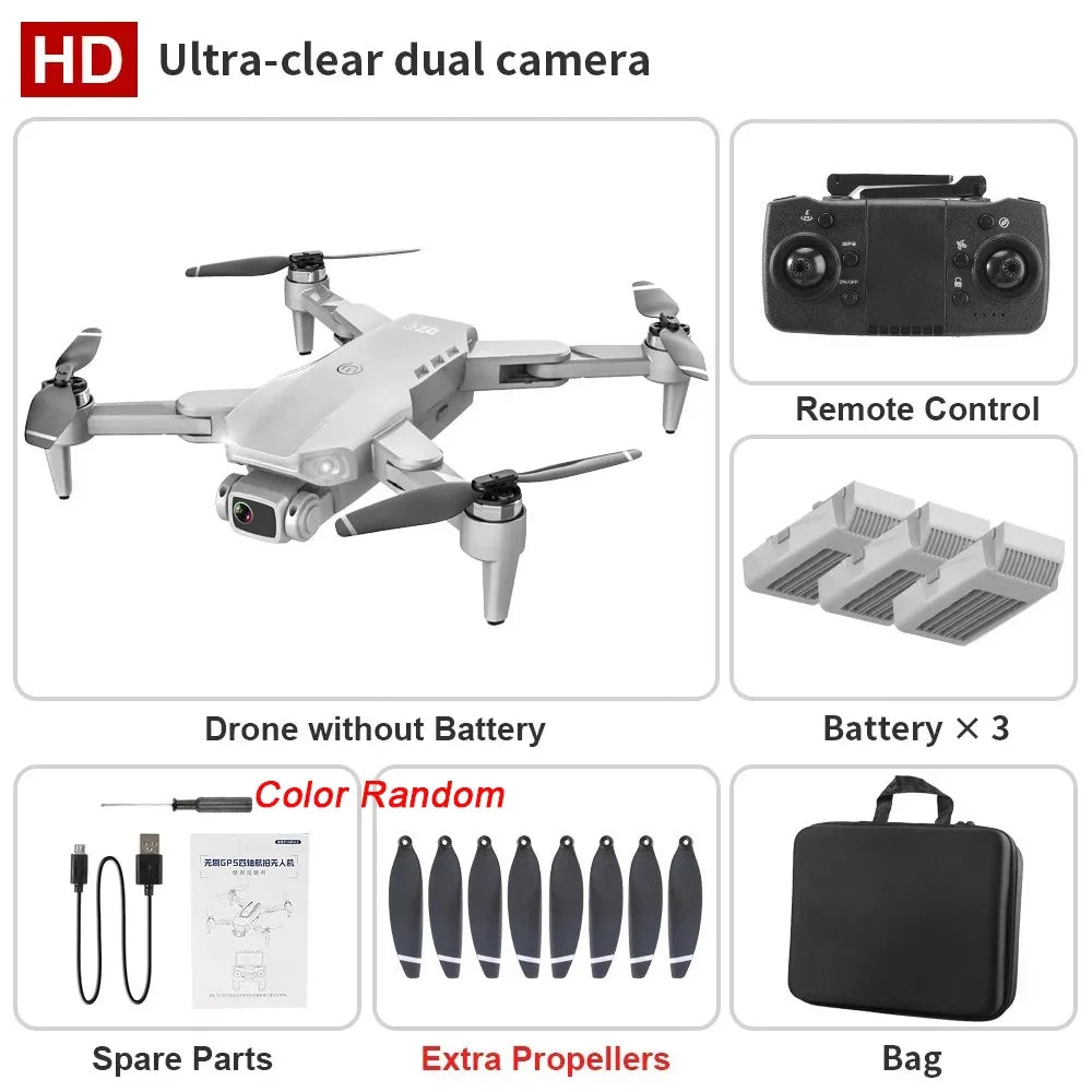 4K Professional 5G GPS HD Dual Camera Brushless Drone