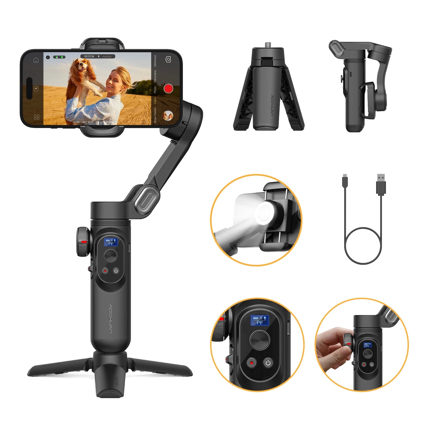AOCHUAN Smart Xpro Smartphone handheld gimbal