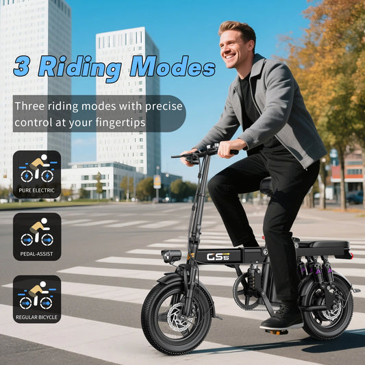 Electric Bike for Adults Teen-Folding Electric Bicycle 750W