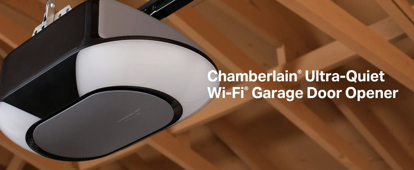Smart Garage Door Opener, Ultra Quiet Belt Drive