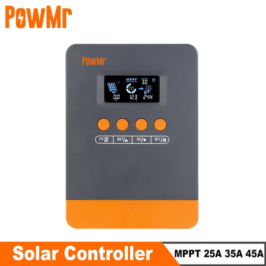 45A 35A 25A Solar Charger Controller ,Auto Battery Charger Solar Panel Regulator