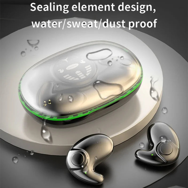 Invisible Sleep Earphones, Wireless , Waterproof  Touch Control Headsets