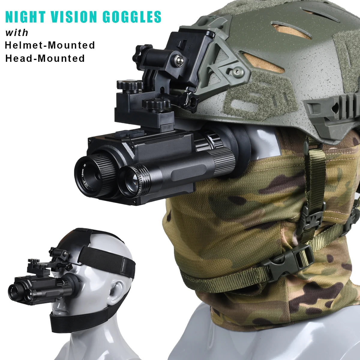 Megaorei NK006 Helmet Night Vision Monocular Goggles