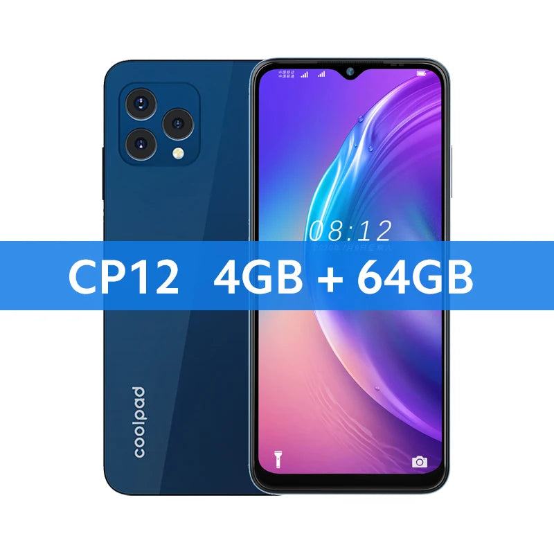 Smartphone 13MP Main Camera 6.517" Waterdrop Display
