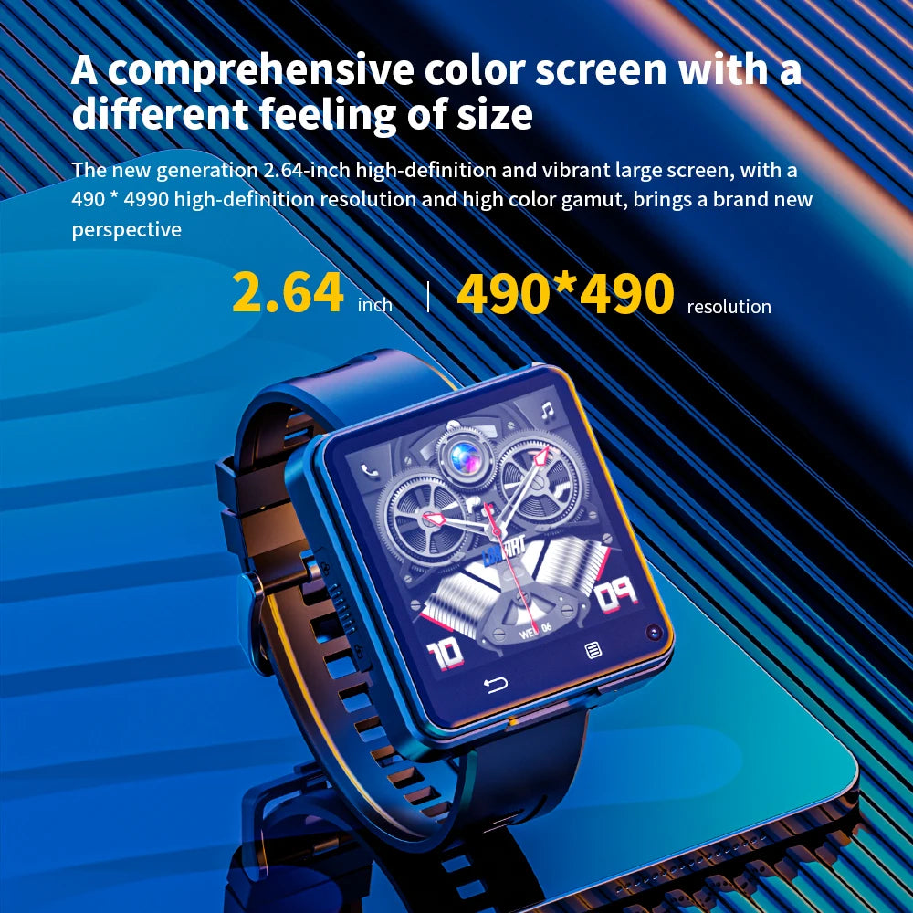 Android 11 Watch Phone Wifi Videos Calls Smart Watch 4G Network