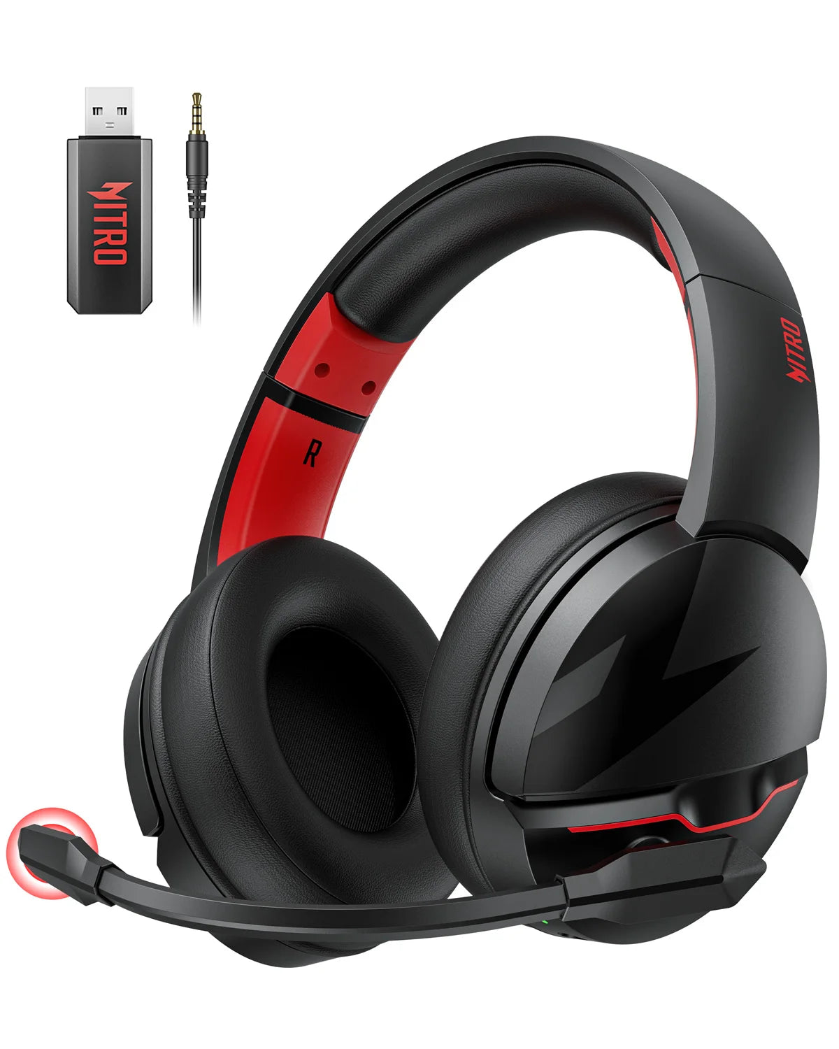 Gaming Headphones for PC, Meeting, Music, PS4 Wireless Gaming Headset