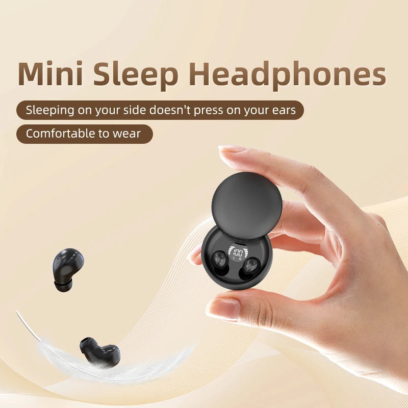 Bluetooth 5.4 Wireless Earphones Small Earbuds