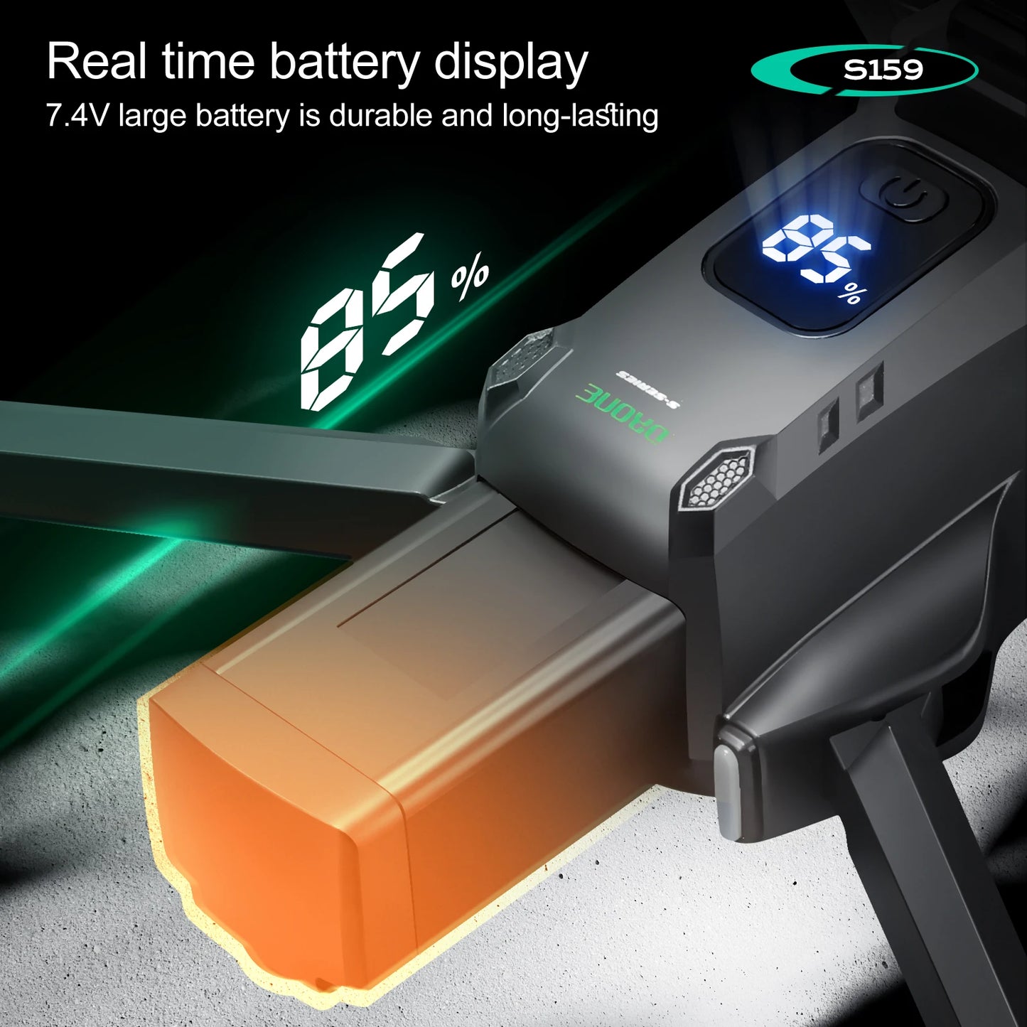 2025 Long-Endurance (2Batteries 45min) GPS Drone, Brushless Motor