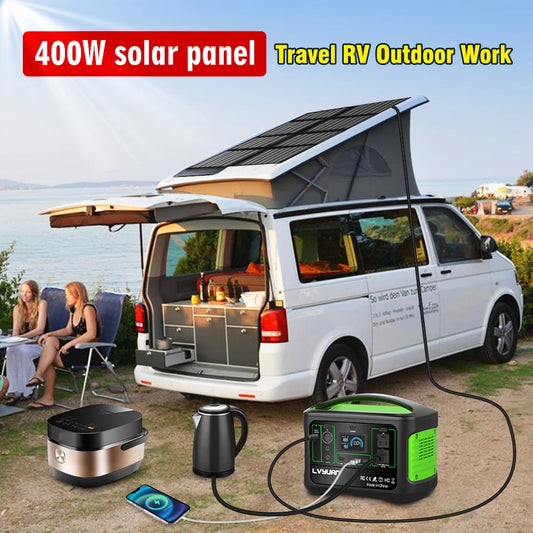 Portable Waterproof Foldable Solar Panel for Camping, RV, Garden, Roof