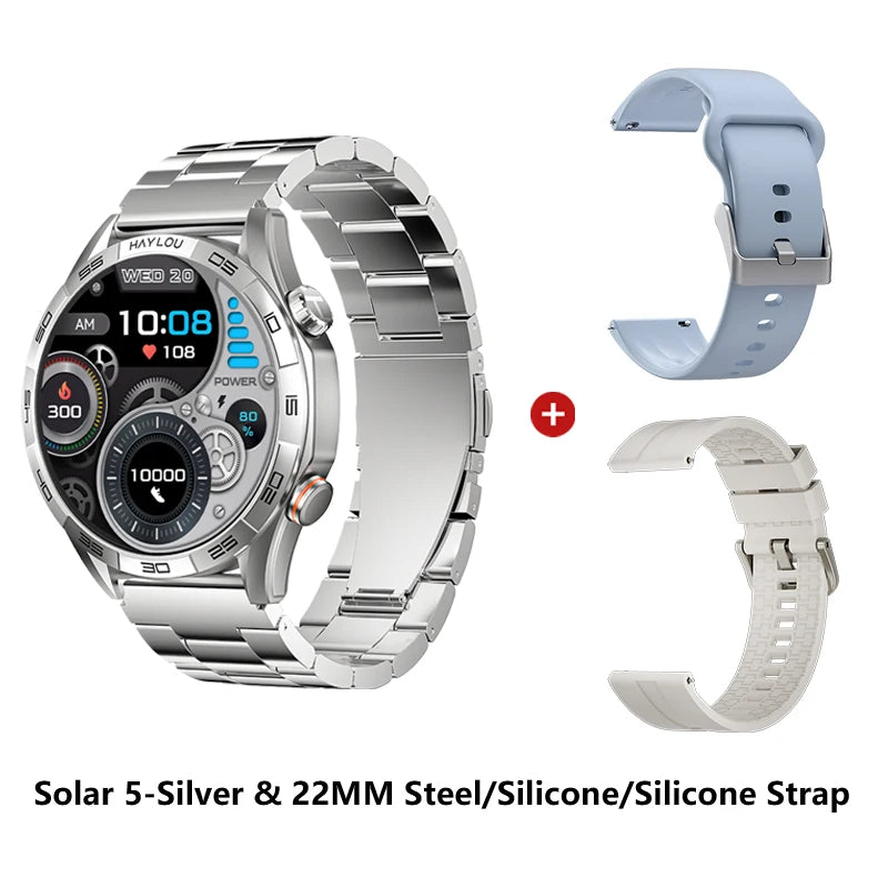 HAYLOU Solar 5 Voice Calling Smartwatch 1.58'' AMOLED Display