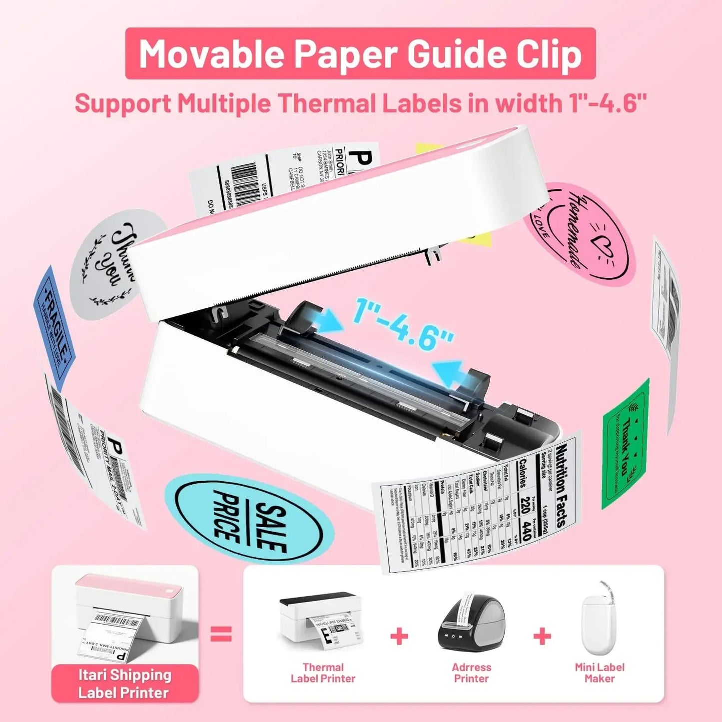 Bluetooth Thermal Label Printer