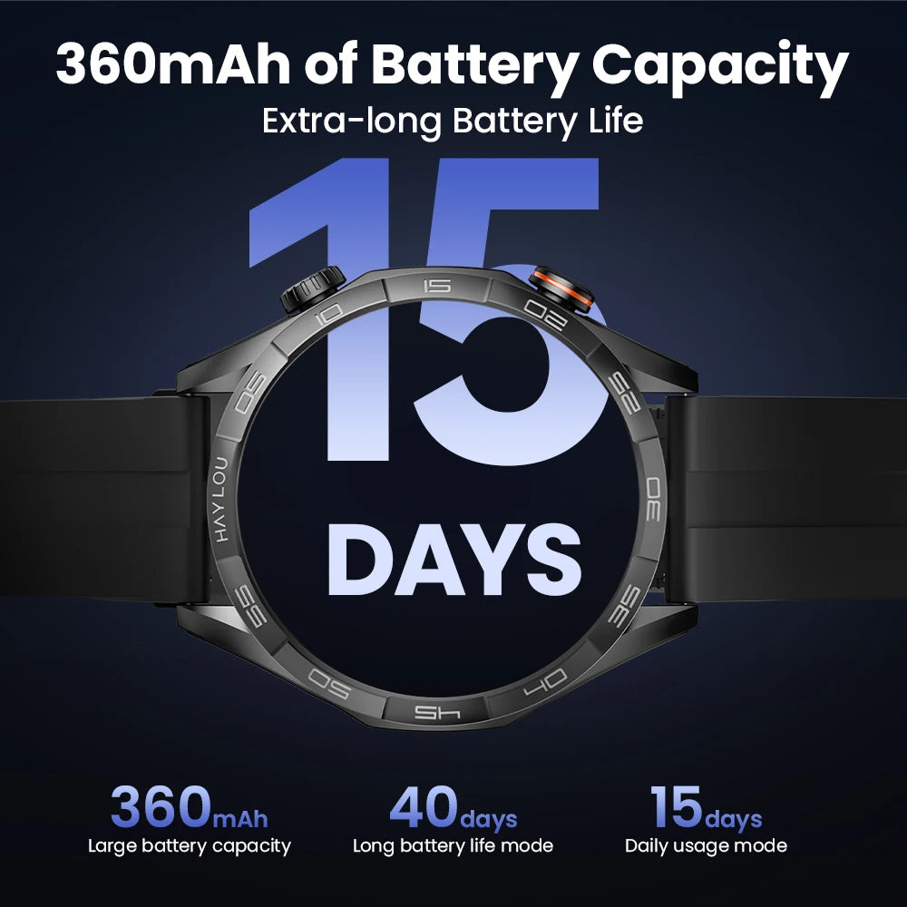 HAYLOU Solar 5 Voice Calling Smartwatch 1.58'' AMOLED Display