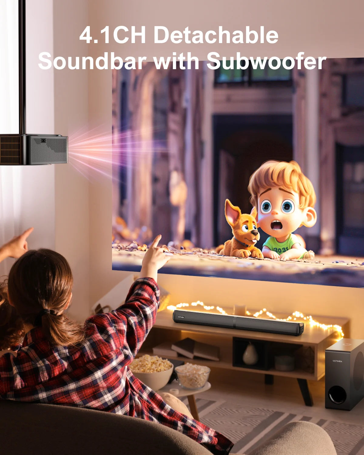 200w 4.1ch TV Sound bar