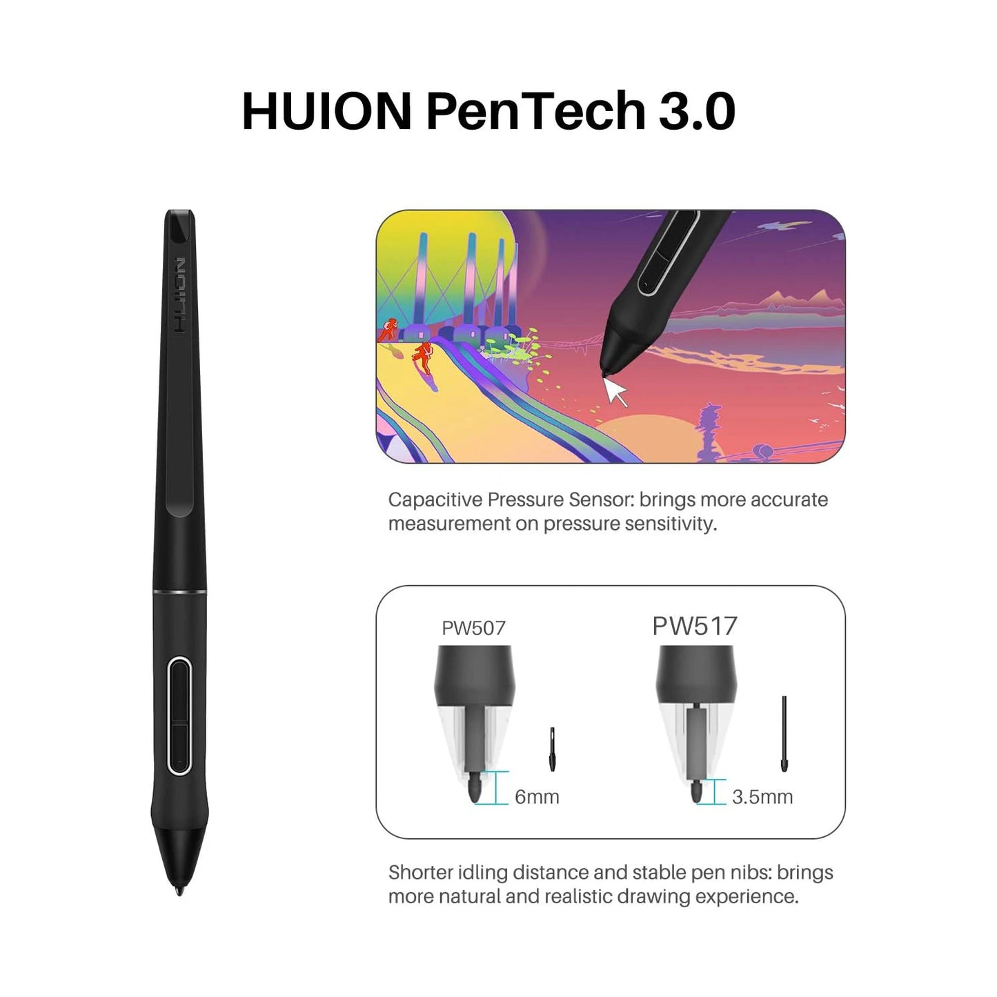 Graphic Tablet Monitor 21.5 inch Screen