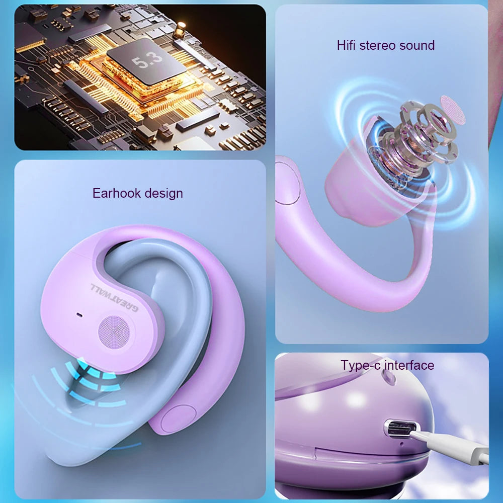 AI Real-Time Translation Wireless Bluetooth Earphones