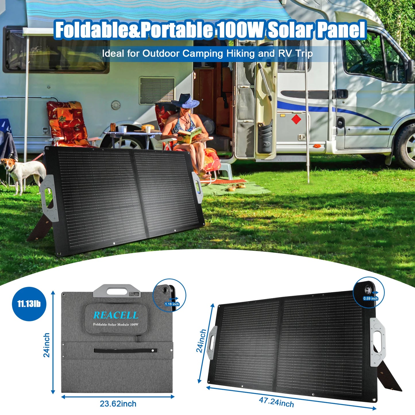 Flexible Foldable Solar Panel Kit