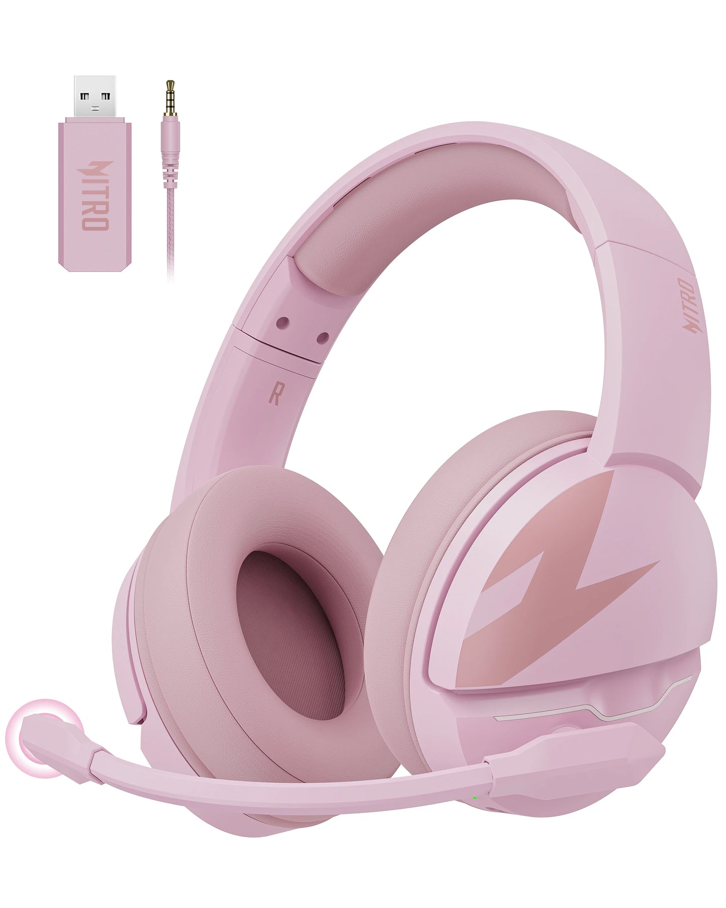 Gaming Headphones for PC, Meeting, Music, PS4 Wireless Gaming Headset