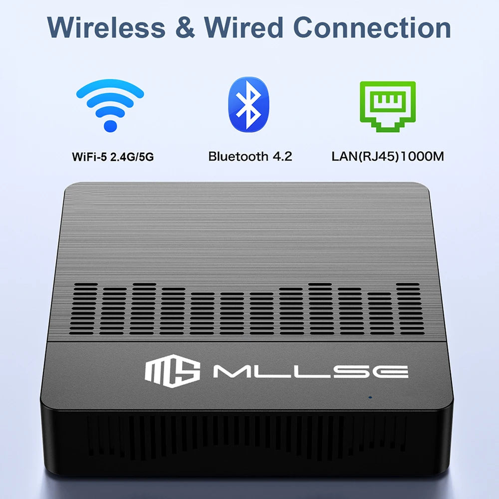 MLLSE M2 Air Mini PC Intel Celeron