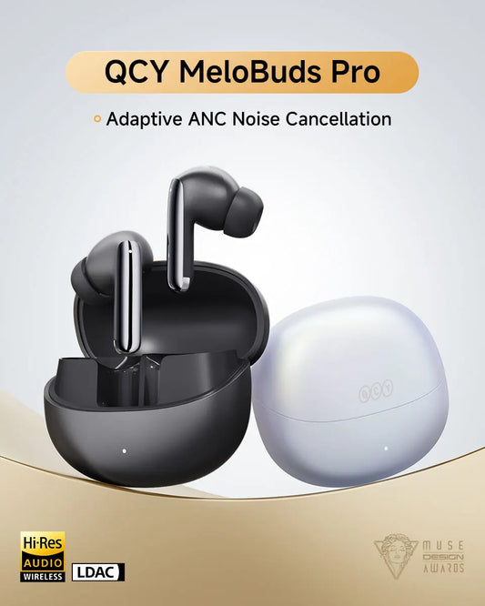 ANC Bluetooth 5.3 Earphones, Wireless