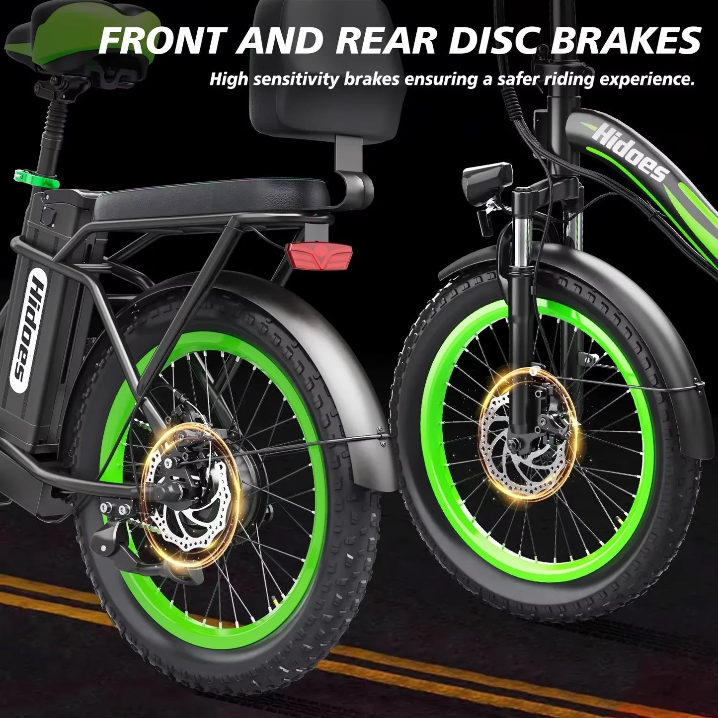 Folding Electric Bike 750W Powerful Motor