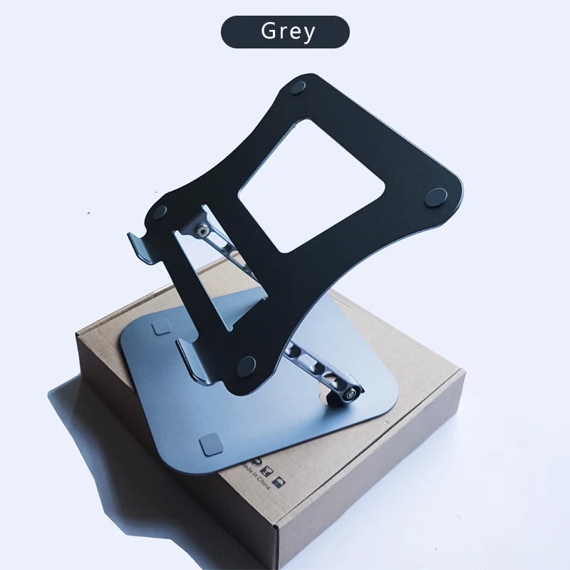 Tablet Stand Adjustable Aluminum Alloy Laptop Tablet up to 17 "