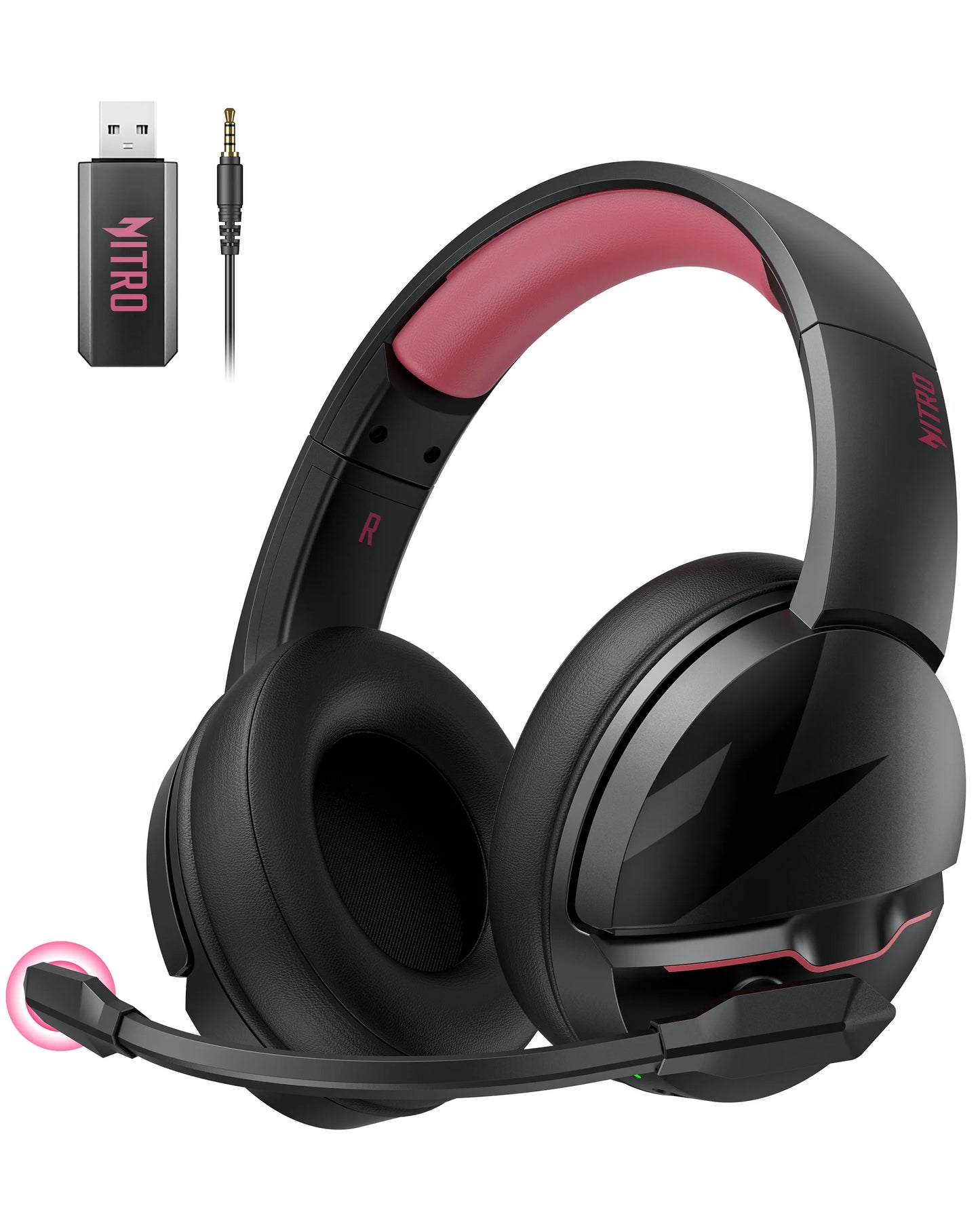 Gaming Headphones for PC, Meeting, Music, PS4 Wireless Gaming Headset