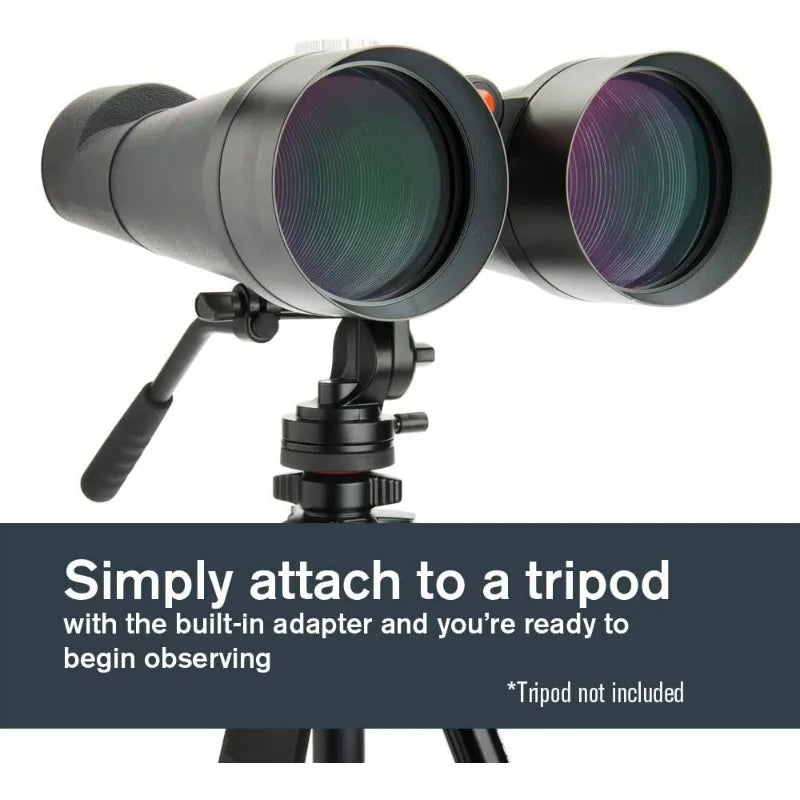 25X100 Binocular  Outdoor and Astronomy Binoculars  Powerful 25x Magnification