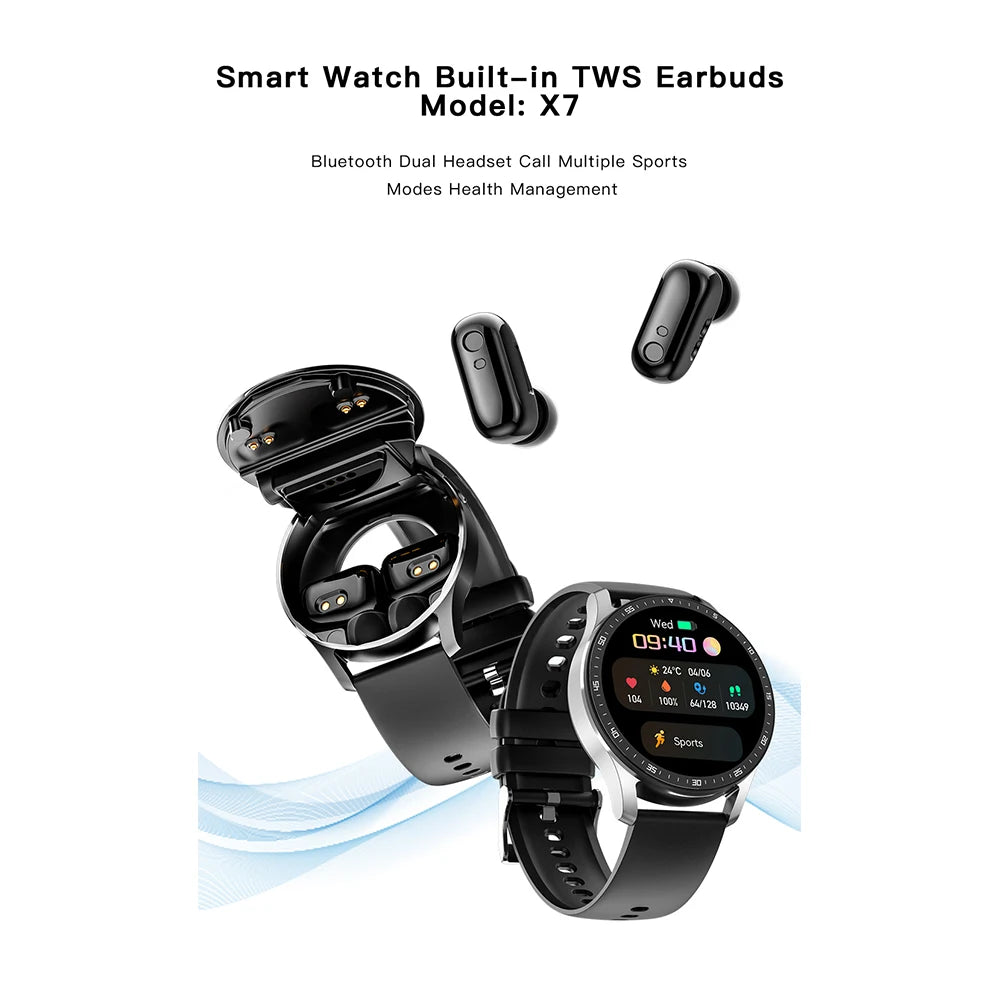 GEJIAN X10 Headset Smart Watch