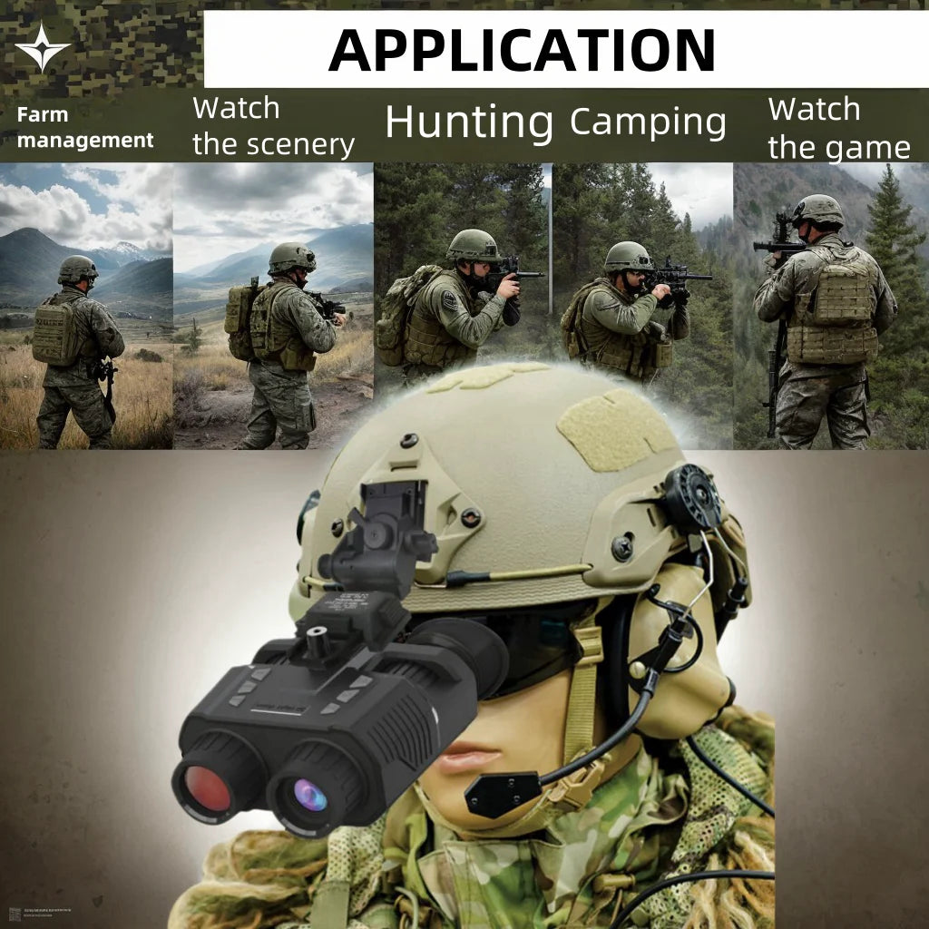 HD Night Vision Goggles with Head Strap